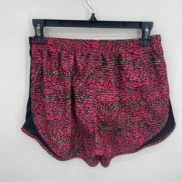 Nike Leopard Print Pink Dri Fit Shorts // S - Picture 7 of 12
